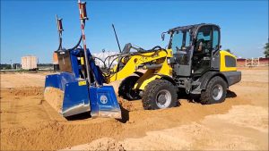 Bullblaster Leveller van AP machinebouw